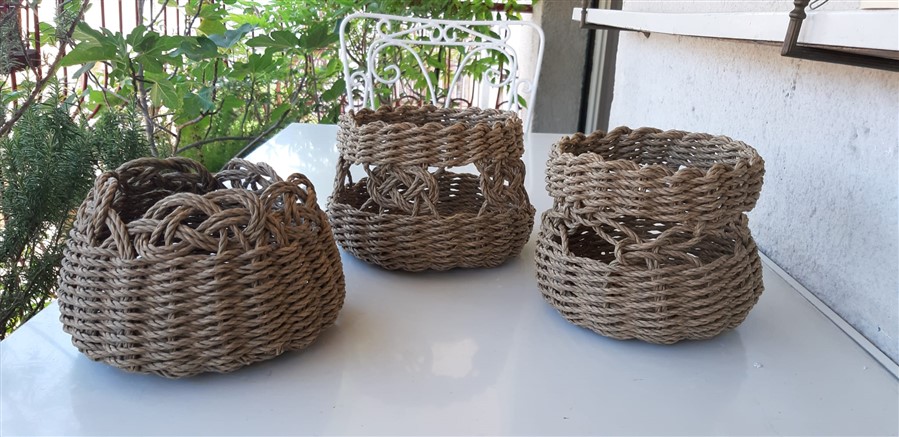 FILO DI CARTA E MACRAME'