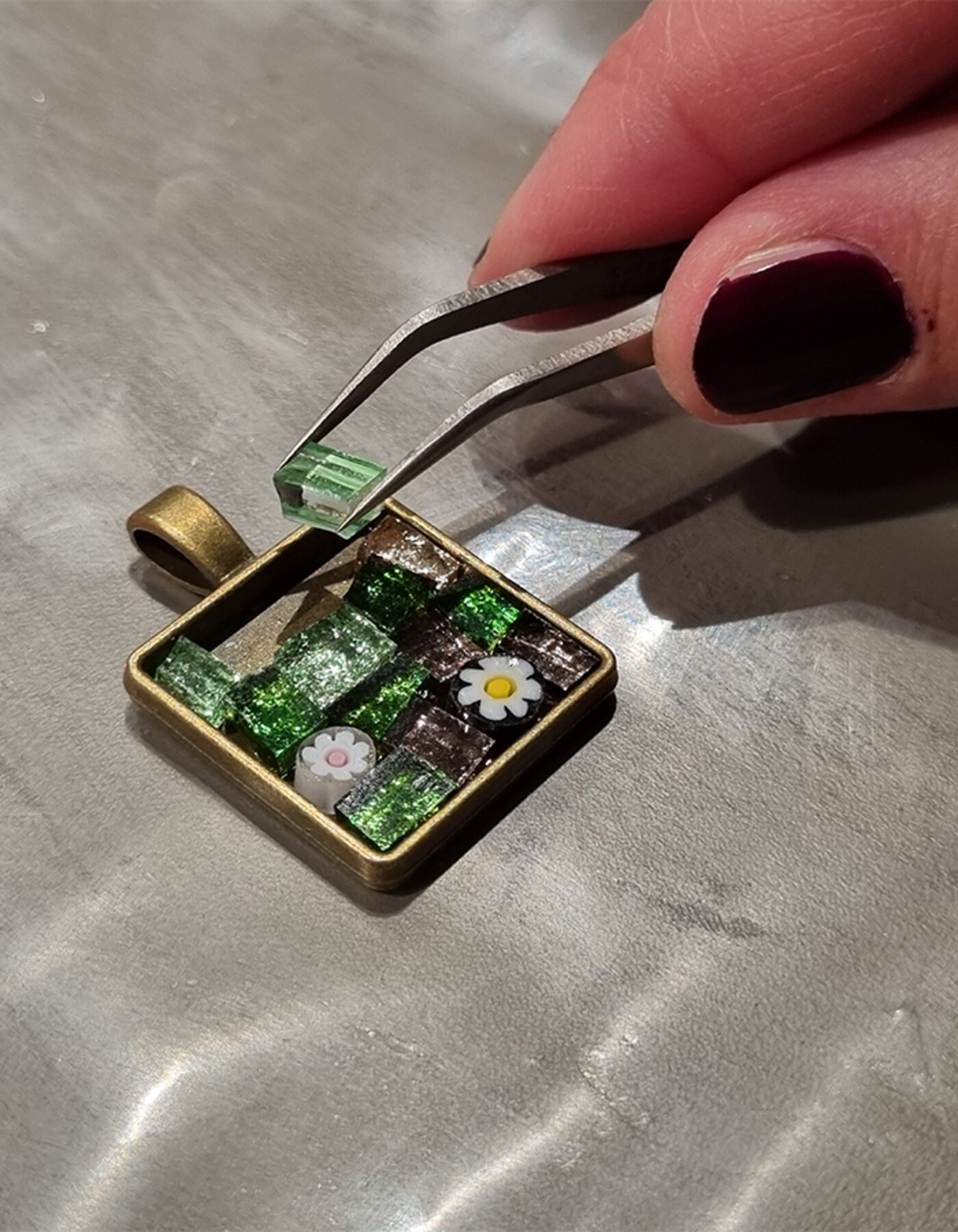Crea il tuo ciondolo in Micro Mosaico