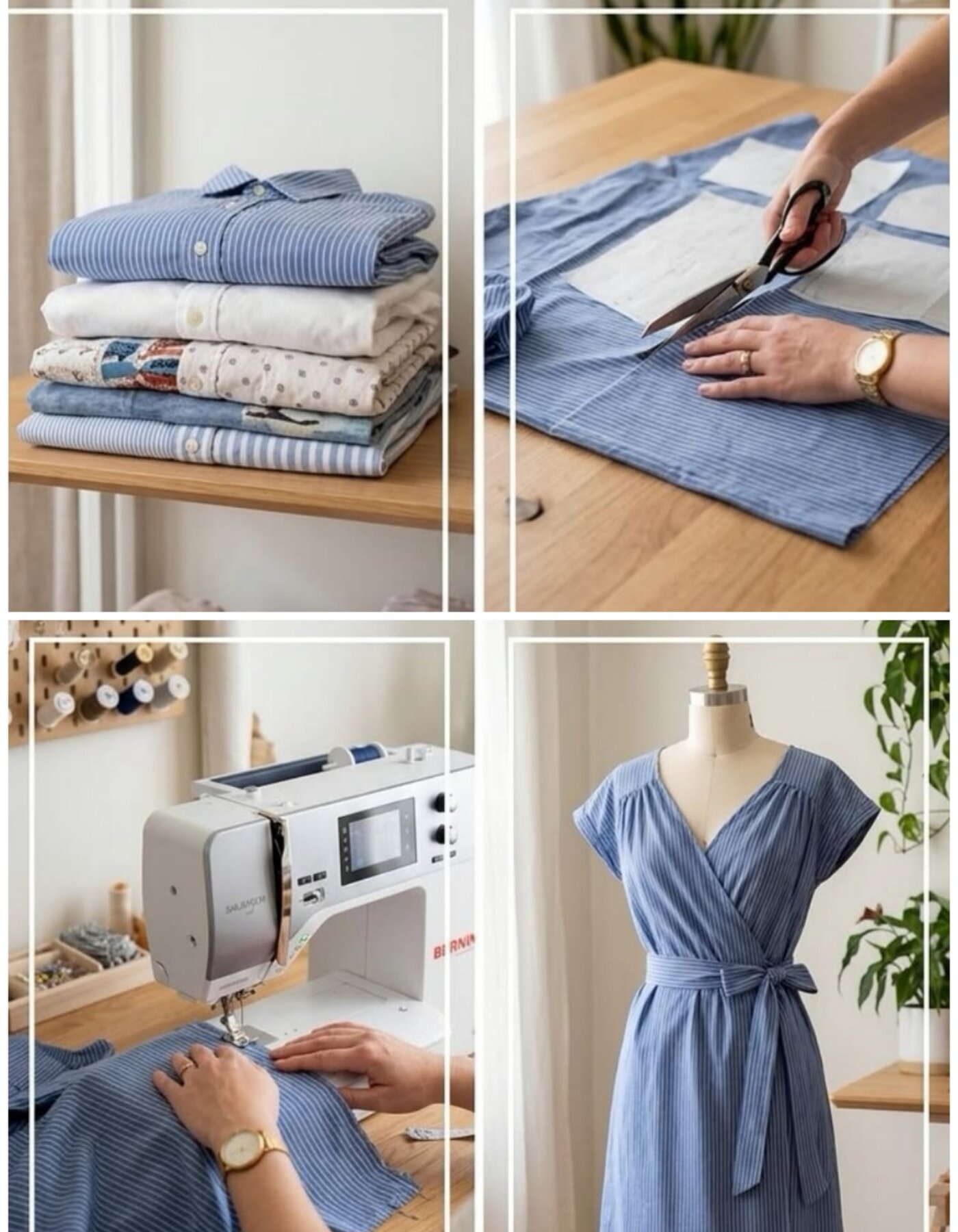 RECICLYNG DRESS - WE UPCYCLE VINTAGE DRESS