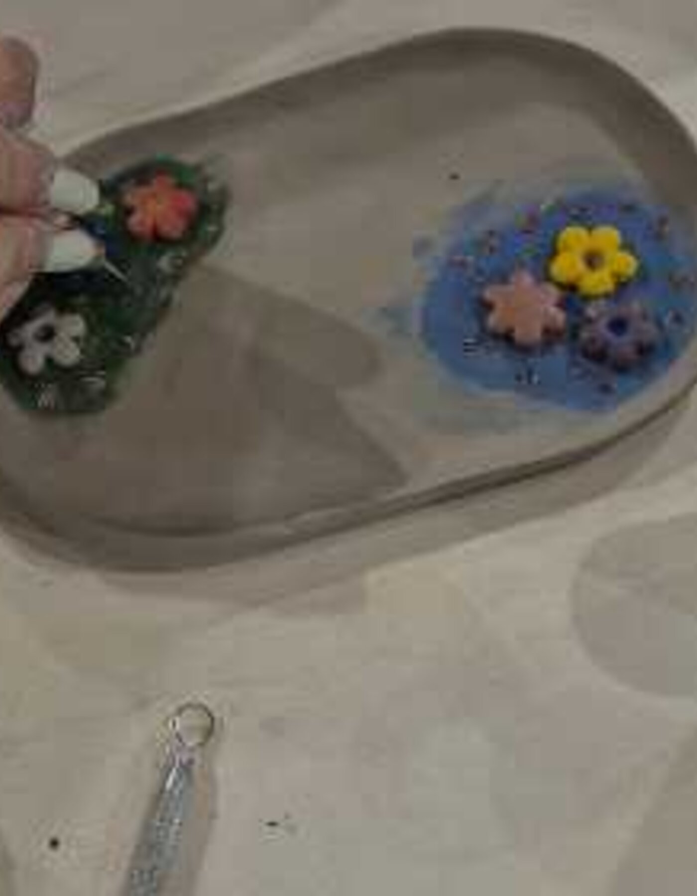 Creating a ceramic catch-all tray