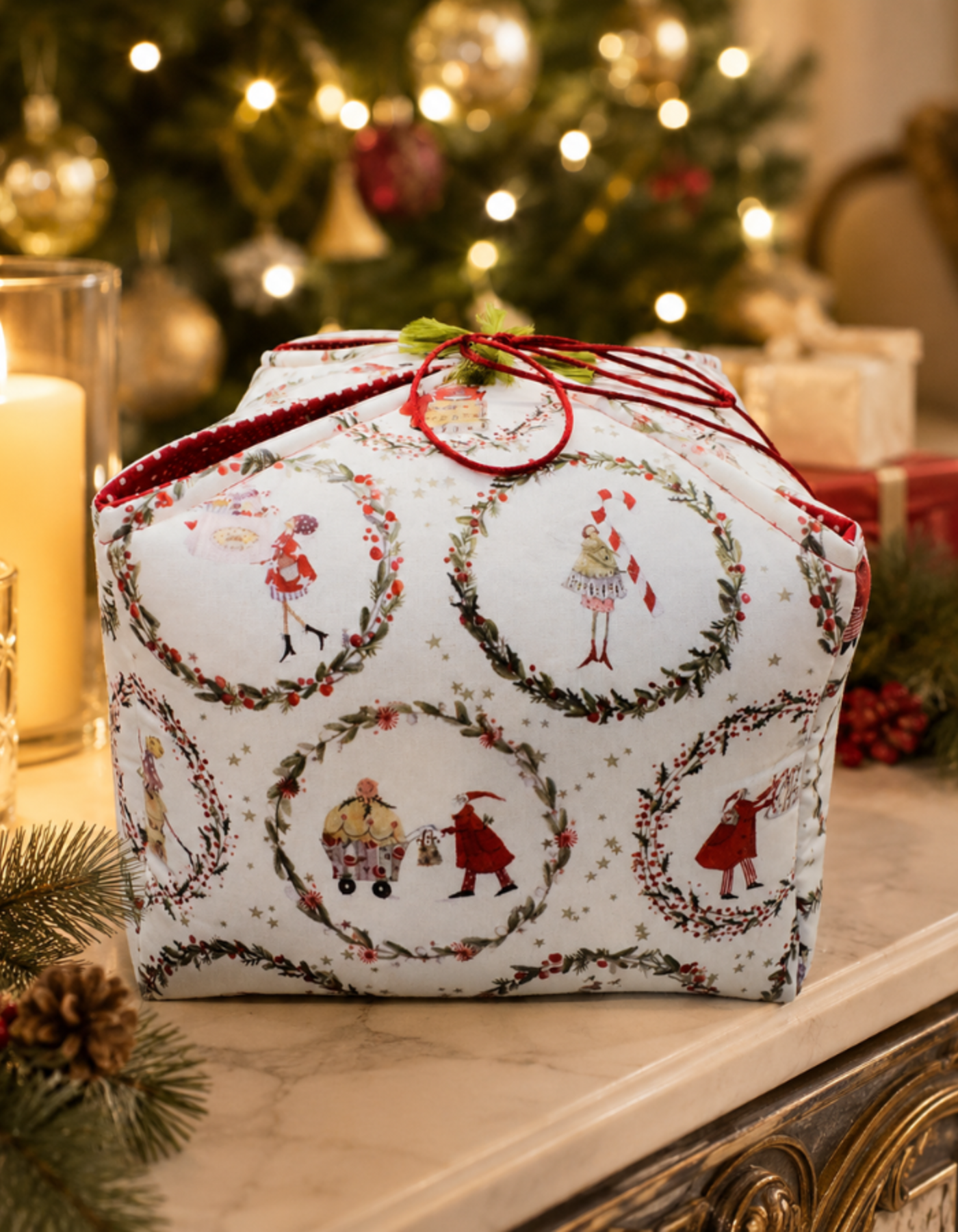 🎄 Panettone in Abito da Festa