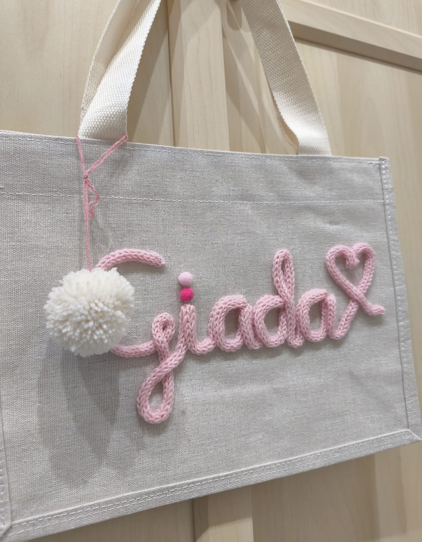 Create Your Personalised Tricotin Name Bag