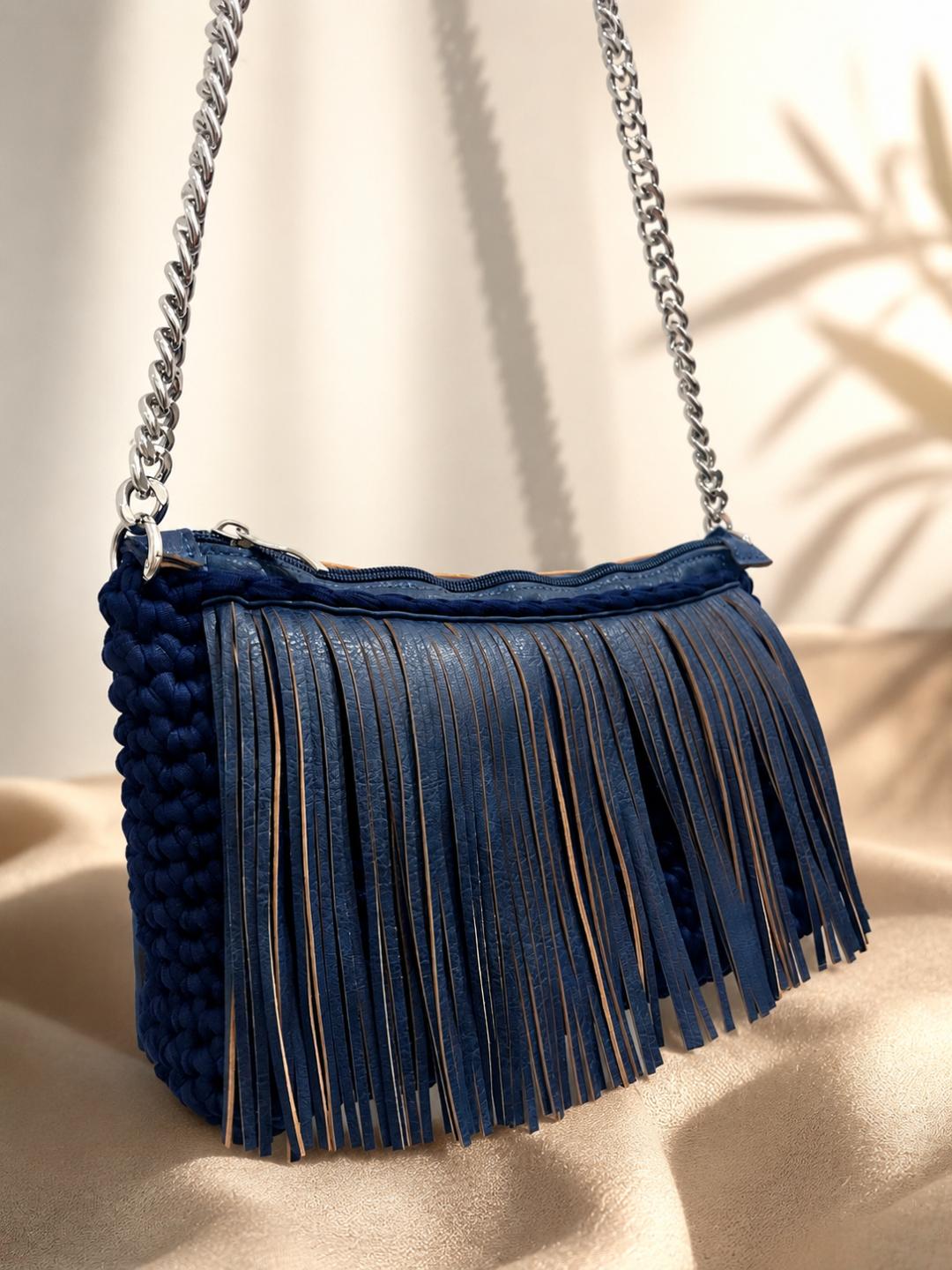 BORSA ONDA FRANGE ECOPELLE