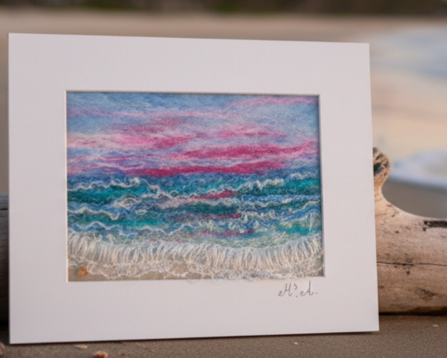 Playa con encanto - feltro