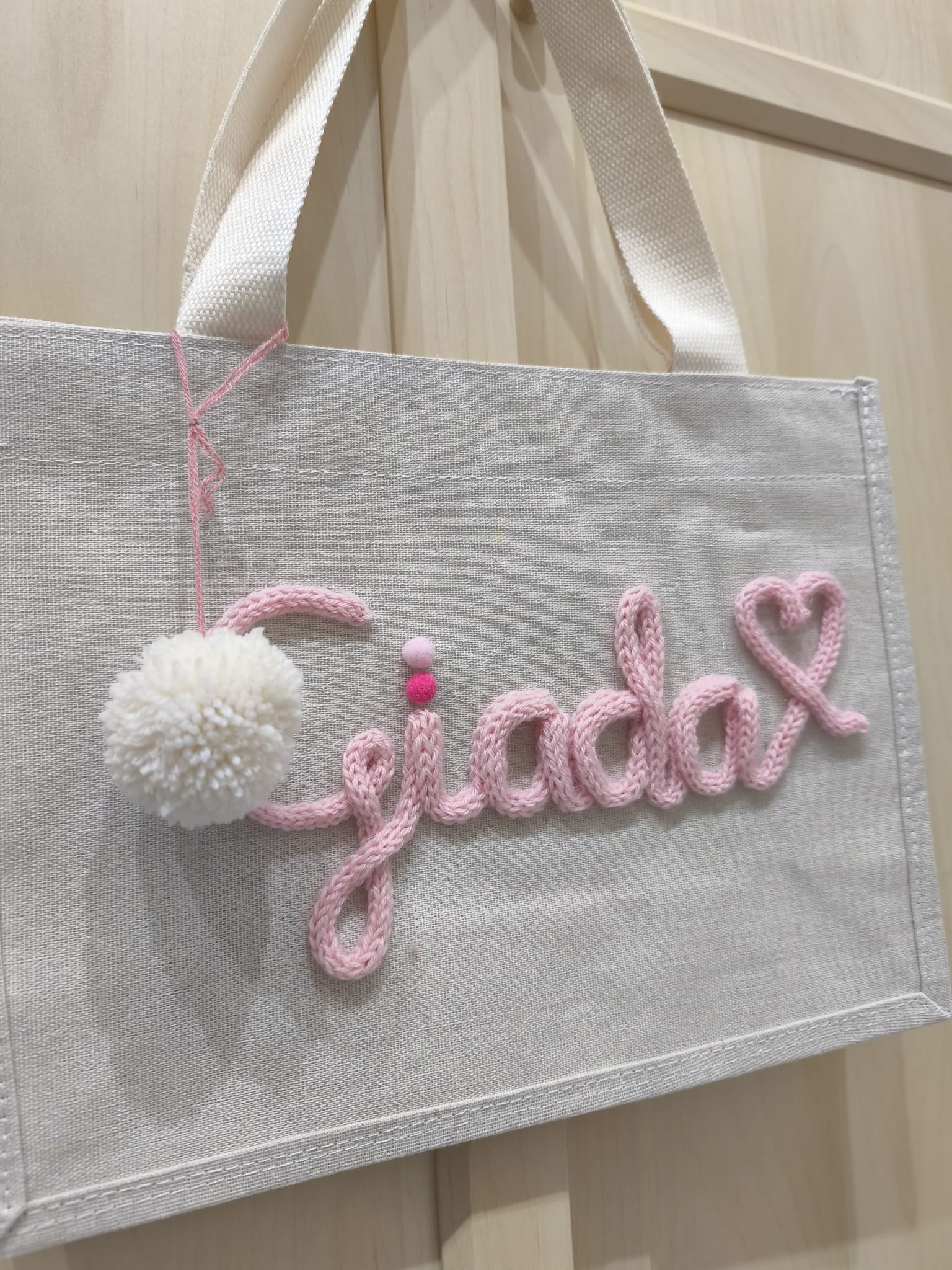 Create Your Personalised Tricotin Name Bag