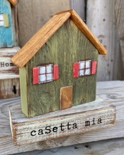 Casetta in legno Decorazione