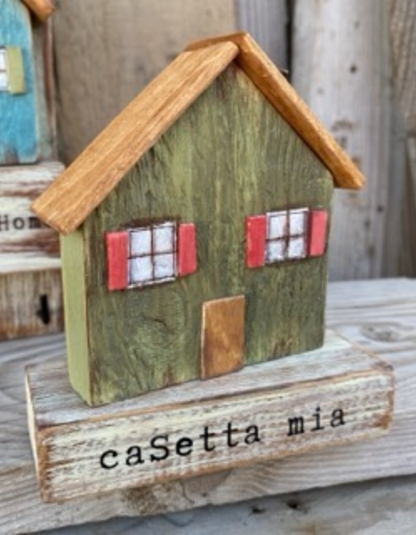 Casetta in legno Decorazione