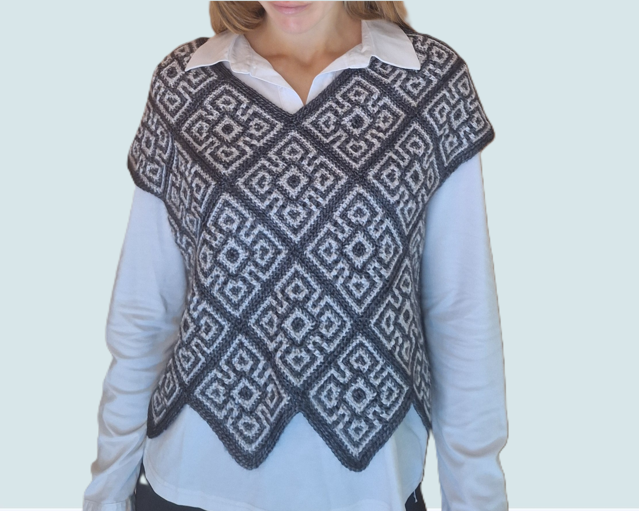Basic Mosaic Crochet Overlay Tecnique