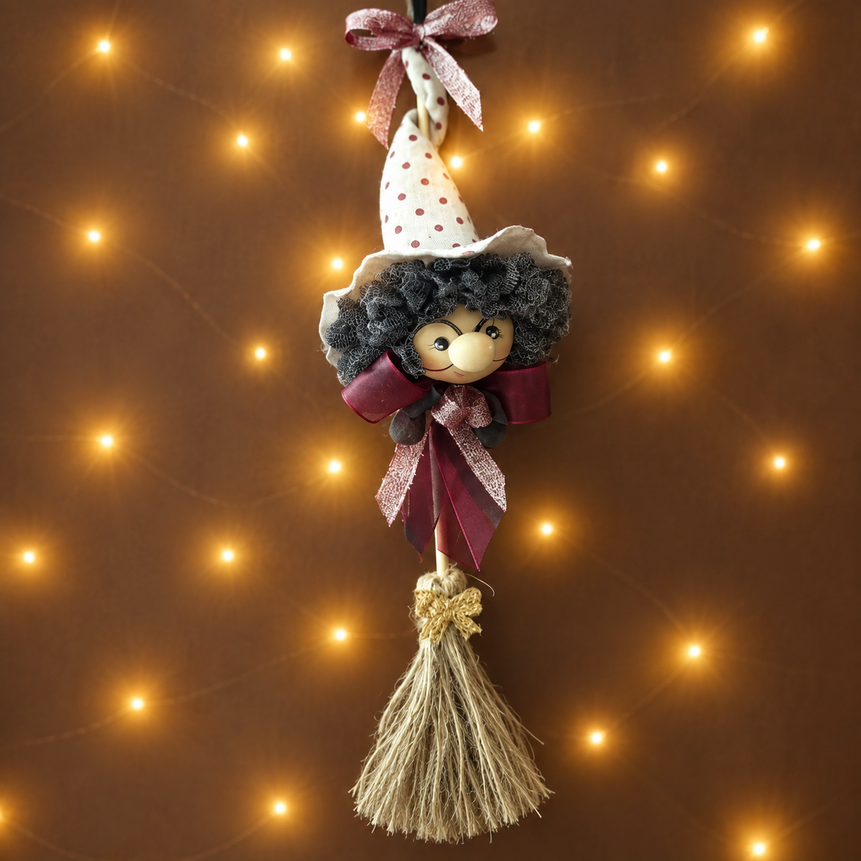 La befana in pannolenci