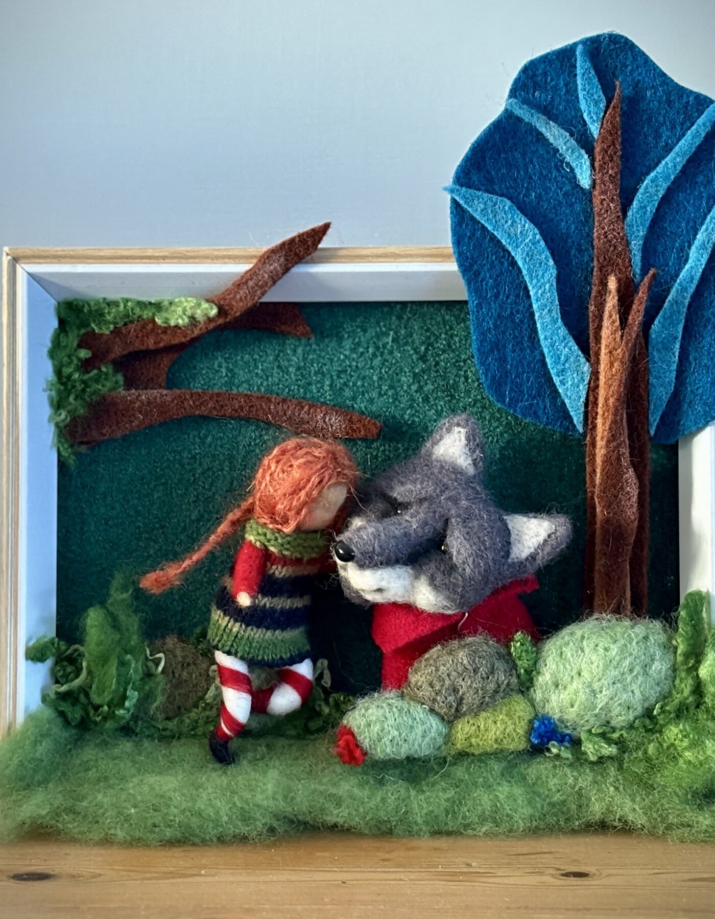 Little Red Riding Hood Shadow Box: A Fairytale in a Frame