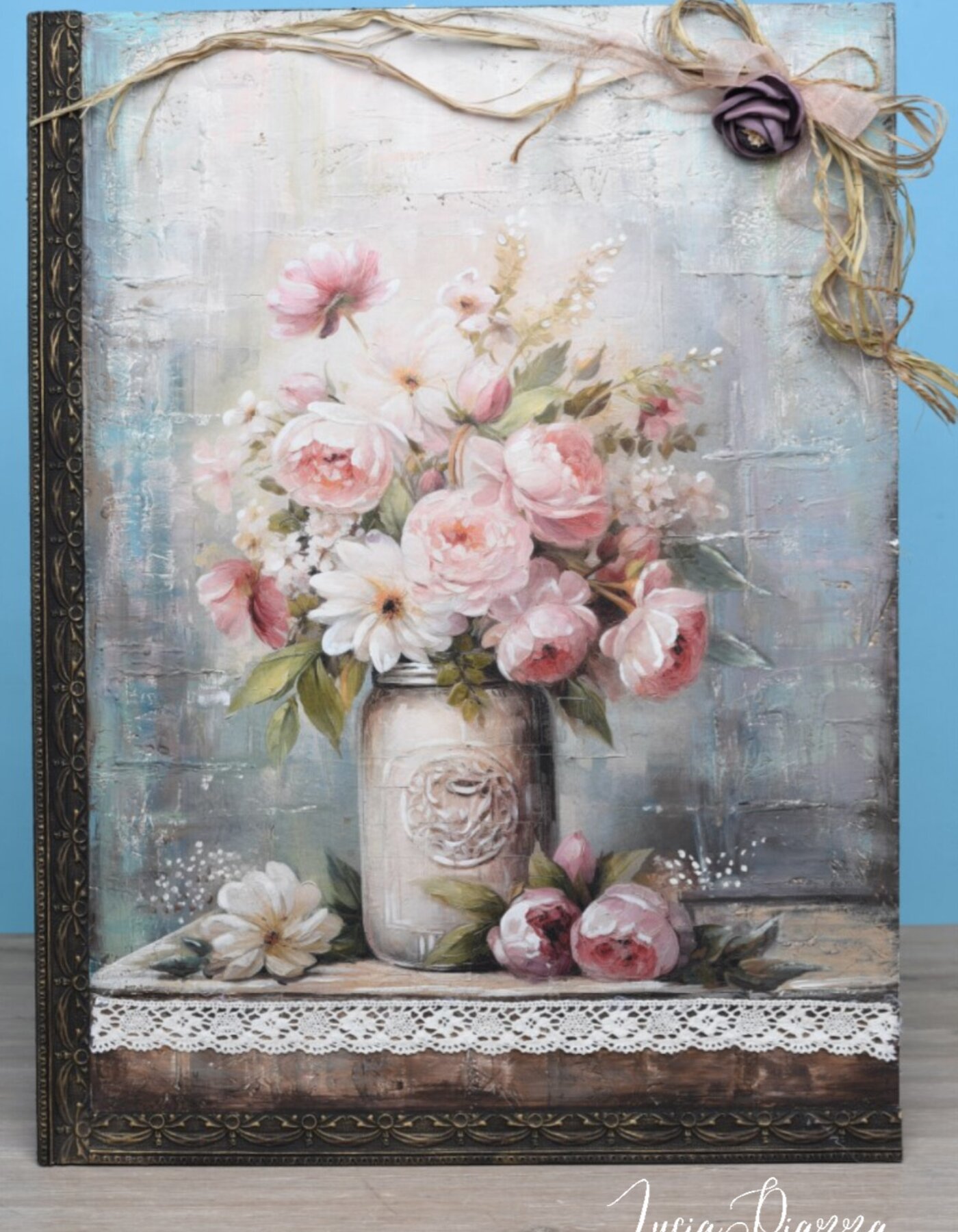 Pannello in legno: Profumo di Primavera.