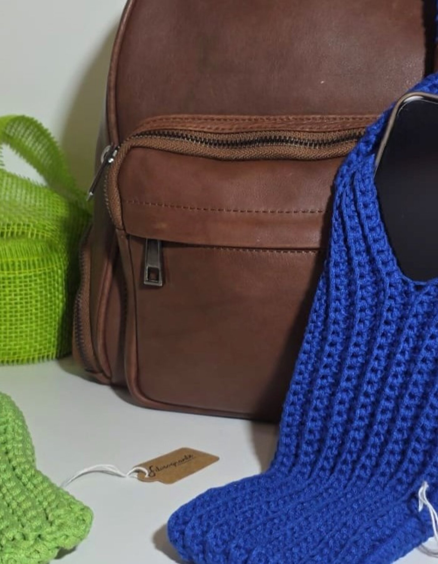 Calza "PORTACUFFIETTE" +  KIT per smartphone