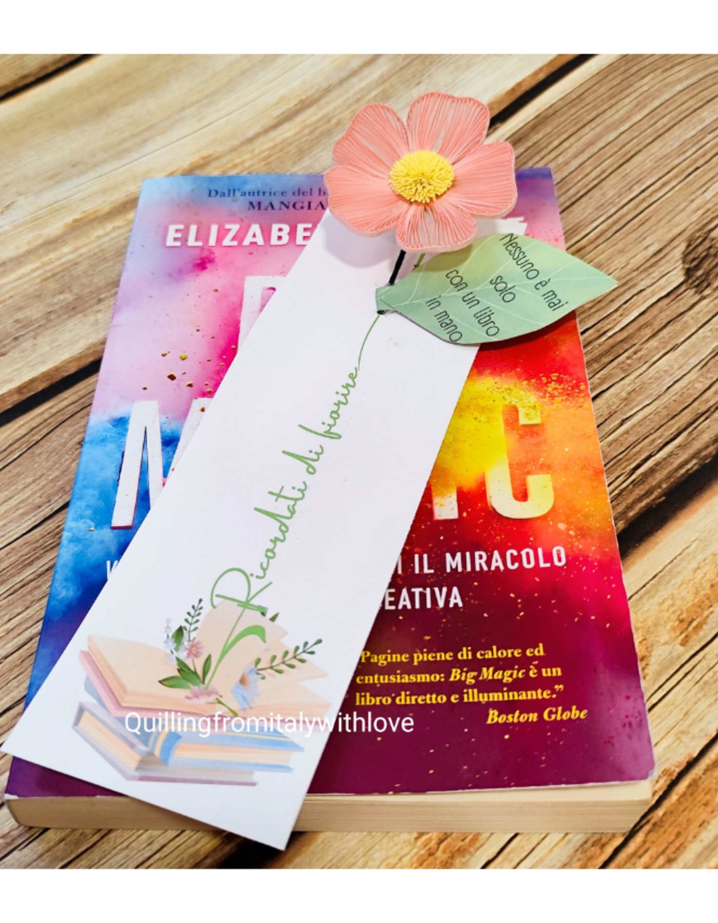 Quilling: fai sbocciare il tuo segnalibro