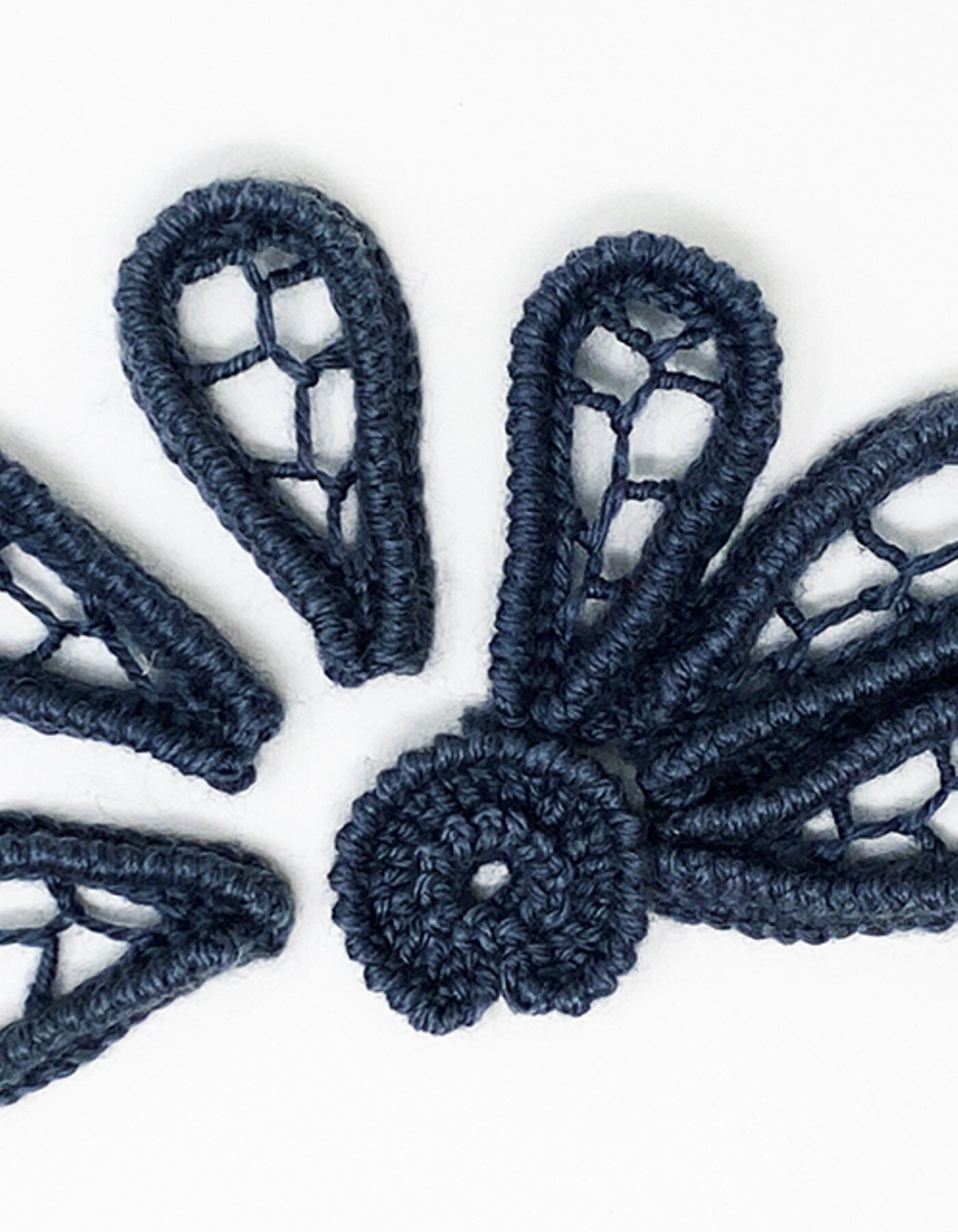 Uncinetto irlandese tecnica Guipure