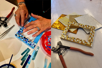 Crea la tua cornice portafoto in Mosaico