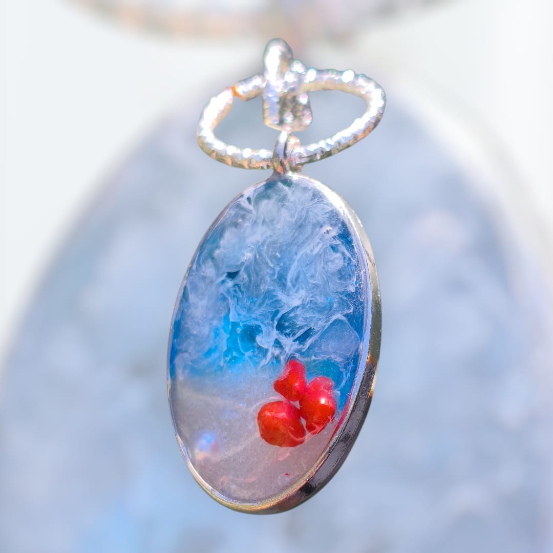 RESINA UV - Porta il Mare con Te – Crea il tuo Ciondolo in Resina UV