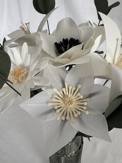 Bouquet di fiori di carta