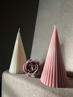 Candele in stampo