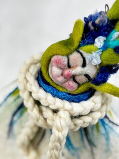 Art Doll OOAK Aspettando la primavera