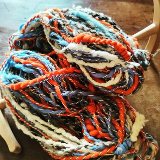 Handspun wool