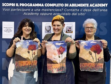 Masterclass Nunofeltro pittorico Abilmente Academy