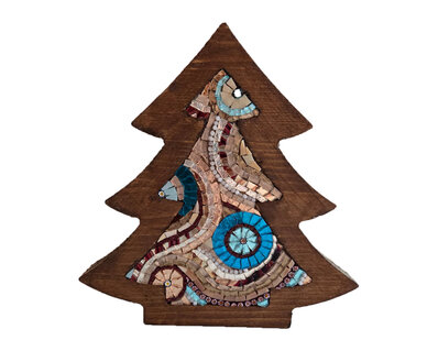 Mosaic Christmas tree