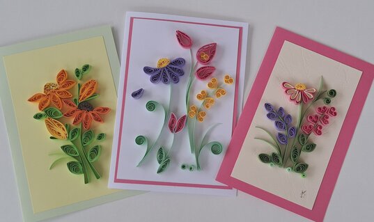 Biglietto a quilling