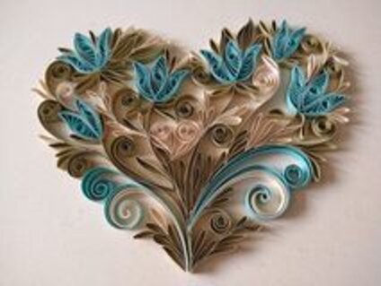 Cuore a quilling