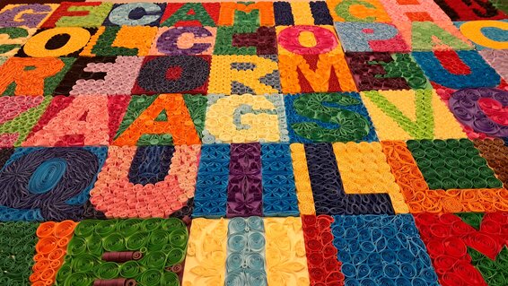 Boetti a quilling