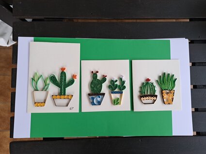 QUILLING CACTUS