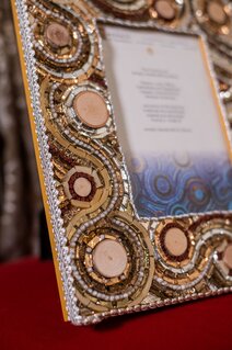 Portafoto in mosaico