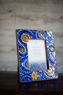 Portafoto in mosaico