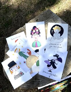 Digital illustrations print